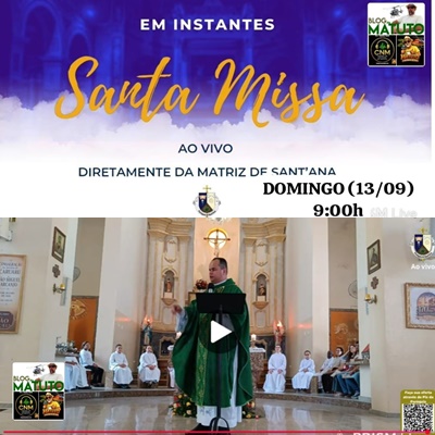 BLOG DO MATUTO MISSA VÍDIO